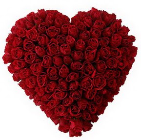  Sinop online çiçek gönderme sipariş  muhteşem kırmızı güllerden kalp çiçeği