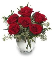 Vazo içerisinde 5 adet kırmızı gül  Sinop online çiçek gönderme sipariş 