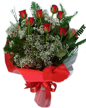 7 kırmızı gül buketi  Sinop çiçek yolla , çiçek gönder , çiçekçi  
