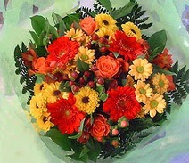  Sinop internetten çiçek siparişi  sade hos orta boy karisik demet çiçek 