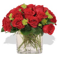 Sinop çiçek siparişi sitesi  10 adet kirmizi gül ve cam yada mika vazo
