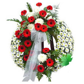 Cenaze çelengi cenaze çiçek modeli  Sinop çiçek mağazası , çiçekçi adresleri 